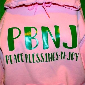 PBNJ PEACE BLESSINGS N JOY Hoodies